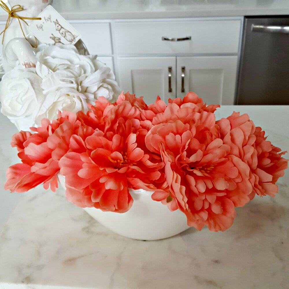 BEAUTIFUL Cottage FLORAL ARRANGEMENT DECOR - Picture 3 of 4